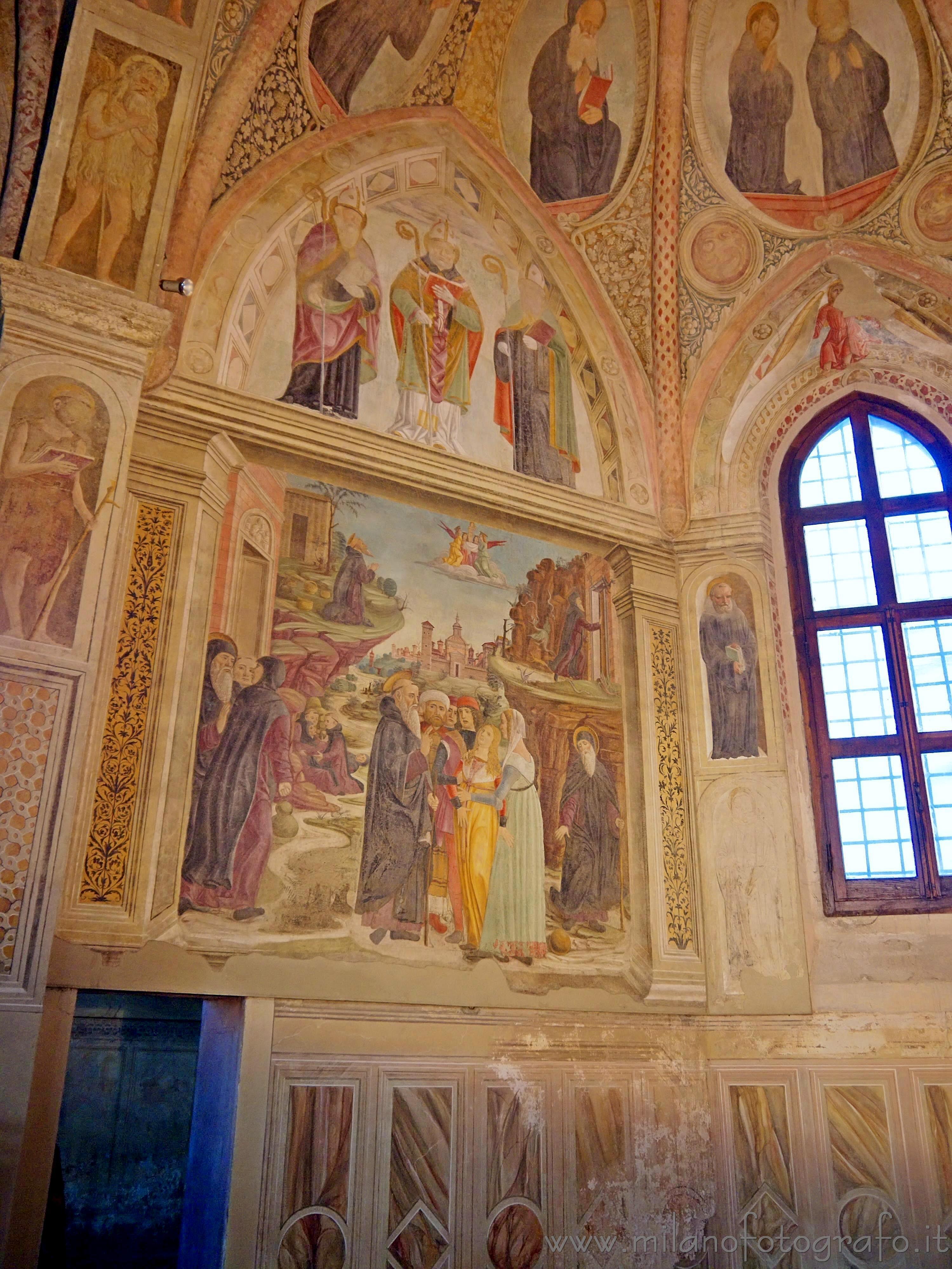 Milan (Italy) - Donato Montorfano, frescos, Cappella Obiano in San Pietro in Gessate